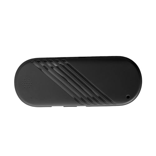 Bluetooth Unter Kissen Lautsprecher Zum Schlafen, Stereo Bass MiniKnochen Leitung Lautsprecher Unterstützung Timer Herunter Fahren für Android für 10, Tragbarer Kissen (Black) von Sxhlseller