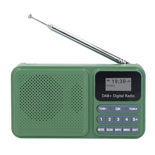 Emergency Radio Digital DAB DAB+, Wiederaufladbare Tragbare Tragbare Solar Radio Multi funktionale Bluetooth 5.0 Lautsprecher LCD Anzeigezeiteinstellung von Sxhlseller