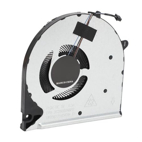 Ersatz CPU Lüfter für 15 DU 15S DU0002TX 15 DW 15 DW0043DX, CPU Kühlerlüfter mit 4 poligem Anschluss für 15 DW 15 DW0043DX Laptops von Sxhlseller