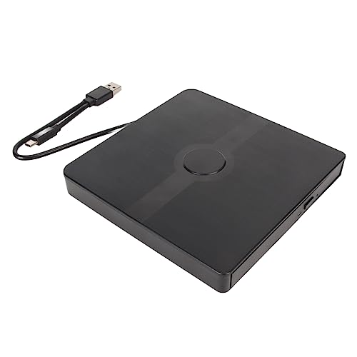Externer DVD VCD Treiber, Tragbarer CD Brenner ROM Rewriter mit Dual Schnittstelle USB Typ C, RW Laufwerk für Windows Vista OS X und Andere Systeme Externer DVD VCD Treiber, Tragbarer CD Brenner ROM Rewriter mit Dual Schnittstelle USB Typ C, RW Laufwerk für Windows Vista OS X und Andere Systeme von Sxhlseller