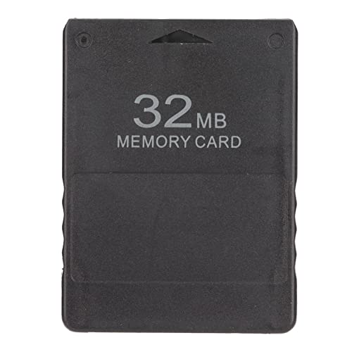 FMCB-Speicherkarte McBoot V1.966 Hochgeschwindigkeits-32-MB-Spiele-Speicherkarte für Playstation2, Plug-and-Play-Laufwerk, Kostenlose Spielekonsole, Externe (Schwarz) von Sxhlseller