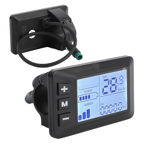 G51 E Bike Controller, E Bike LCD Display mit 5 poligem Anschluss zur Modifikation, Tachometer LCD Panel für Elektroroller G51 E Bike Controller, E Bike LCD Display mit 5 poligem Anschluss zur Modifikation, Tachometer LCD Panel für Elektroroller von Sxhlseller