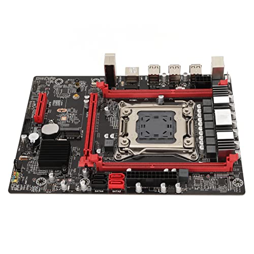 Gaming-Motherboard, Motherboard X79M2Q für LGA 2011-Prozessor, DDR3-Speicher, M.2-Festplattenschnittstelle, Gigabit-Gaming-Motherboard von Sxhlseller