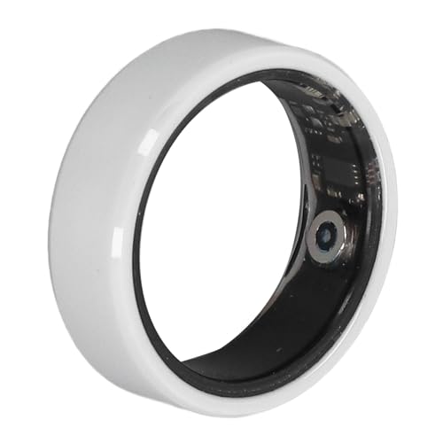 Health Ring Smart Ring, Wasserdichter Aktivitäts Tracker mit Schrittzähler, Schlafüberwachung, Wiederaufladbarer Fitness Tracker Ring für Damen und Herren (8) von Sxhlseller