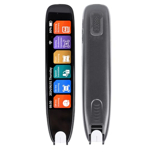 Intelligenter Sprachübersetzungsstift für Legasthenie, Text zu Sprache-Übersetzungs Scanstift für Studenten, 142 Sprachen Online, 10 Sprachen Offline von Sxhlseller