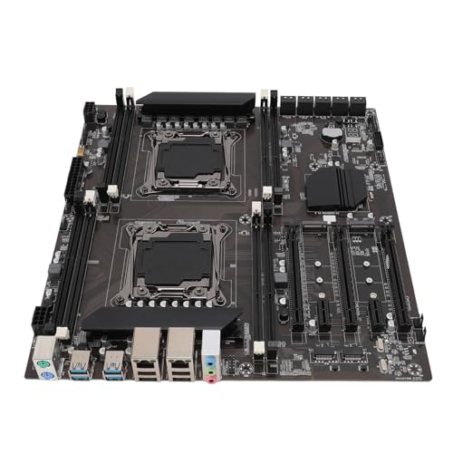 LGA 2011 3 Server Gaming Motherboard, PC Desktop Motherboard, DDR3 8 Kanal Speicher, Unterstützt M.2 NVME PCIE Kanal, Integrierter Chip von Sxhlseller