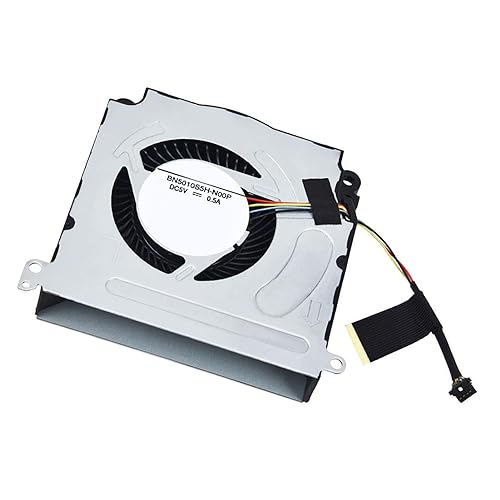 Leiser Ersatz CPU Lüfter für Steam Deck 2021 2022 64 GB 256 GB 512 GB NVMe mit Aluminiumlegierungsmaterial und 4 Draht 4 Pin Stecker Stromanschluss von Sxhlseller