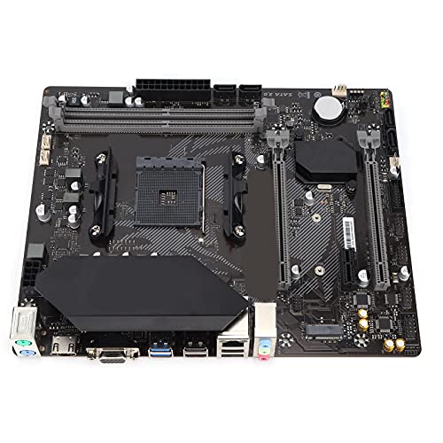 M-ATX Gaming Motherboard, B550 AM4 APU Ryzen PCIE 4.0 XMP 3800MHz Dual Graphical Port Computer Board-Unterstützung für AMD Am4 Sockel APU und für AMD Ryzen Prozessor von Sxhlseller