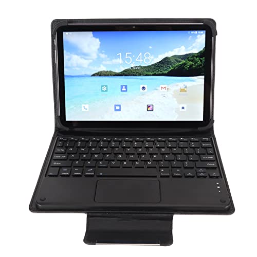 Mate50 2 in 1 5G WLAN Tablet mit Tastatur, 10,1 Zoll FHD USB C Büro Tablet für Android12, 8 GB RAM, 256 GB ROM, Octa Core 4G Anruf Tablet mit 8 MP Frontkameras und 16 MP Kameras (EU-Stecker) von Sxhlseller