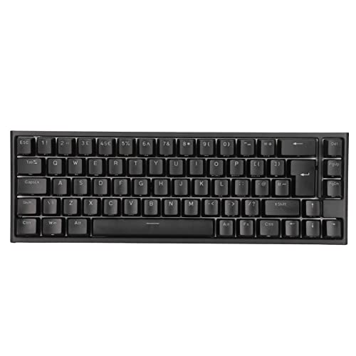 Mechanische Computertastatur, 68 Tasten, Kabelgebundene Gaming Tastatur, RGB Tastatur mit Hintergrundbeleuchtung, USB Anschluss für Computer, Laptop, PC Spiel, Büro von Sxhlseller