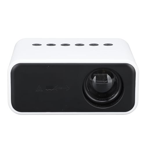 MiniWLAN Projektor, HD 1080P Smart Home Theater Videoprojektor, Unterstützt Kabellose Kabelgebundene Bildschirmprojektion, Tragbarer USB Reiseprojektor mit Fernbedienung für von Sxhlseller
