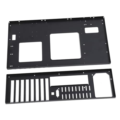 Offenes Computergehäuse Rack, Breite Kompatibilität, Unterstützung für Grafikkarten, Kabelführungslochdesign, Stahlplatte, 440 X 265 X 128 Mm, ATX M ATX ITX Motherboards von Sxhlseller