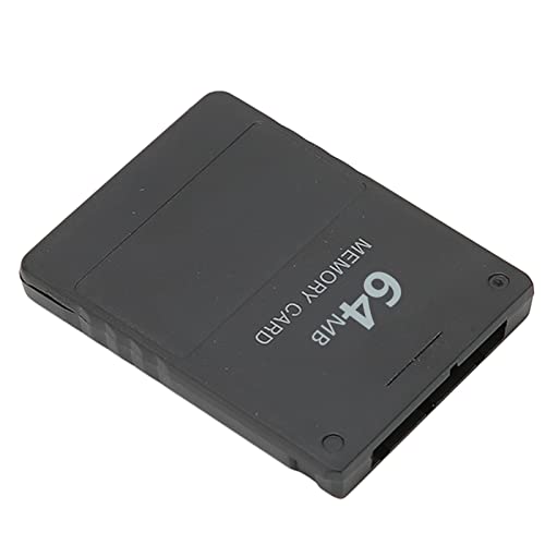 PS2-Speicherkarte Tragbare Speicherkarte für PS2-Speicherkarte Hochgeschwindigkeitsspiel-Speicherkarte Ersatz für Sony Playstation 2(64G) von Sxhlseller