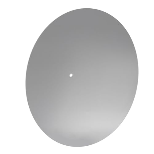 Plattenspielermatte, Klassische Verbesserung der Soundqualität Professionelle Acryl -Turning -Tischmatte Vibrationsdämpfung für Aufzeichnungen 12in (Transparent) von Sxhlseller
