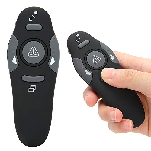 Präsentationsklicker PowerPoint, 2,4 GWireless Presenter Remote Clicker Pointer, Elektronischer Seitenumblätterstift Plug and Play Universal für Mac Keynote Computer Laptop Präsentationsklicker PowerPoint, 2,4 GWireless Presenter Remote Clicker Pointer, Elektronischer Seitenumblätterstift Plug and Play Universal für Mac Keynote Computer Laptop von Sxhlseller