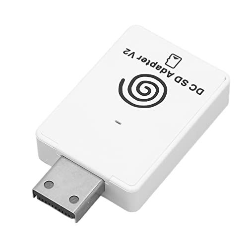 SD Kartenleser, Speicherkartenleser Adapter für Dreamcast Host, für Dreamshell V4.0, Speicherkartenleser mit LED Anzeige, Plug and Play, Professioneller Speicherkartenleser von Sxhlseller