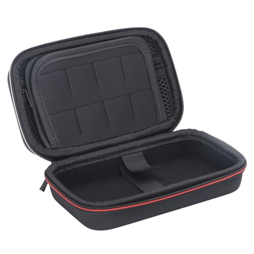 Schützende Tragetasche für 3DS 2DS XL, Hartschalen-Reisetasche mit 16 Spielkassettenfächern, Leichte Nylon-Schutzhülle von Sxhlseller