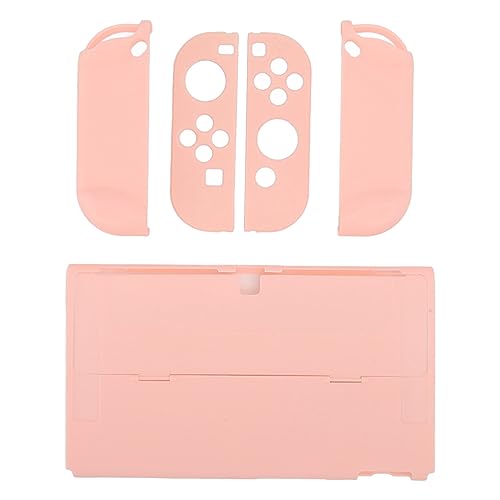 Schutzhülle für Switch-Gehäuse, Trennbare Schutzhülle für Handheld-Controller, Hartschale mit Ergonomischem Design, Maßgeschneiderte Andockbare Schutzhülle für Switch (Sakura-Rosa) von Sxhlseller