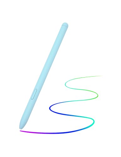 Stylus Pen Ersatz für Galaxy Tab S6 Lite, S Pen Ersatz Stylus Pen aus Kunststoff mit 5 Spitzen für SM P610 SM P615 Tablet, Hochempfindlich (Blue) von Sxhlseller