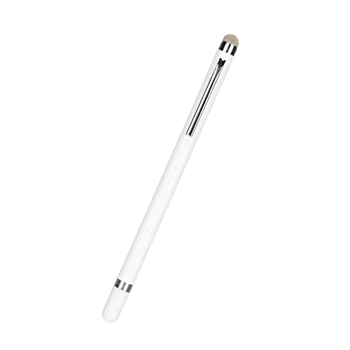 Stylus Stifte Schreiben Sanft, Leise, Faserspitze, Präzise, ​​weich, Verschleißfest, Bunte Touchscreen Stifte für Telefon Tablets (White) von Sxhlseller