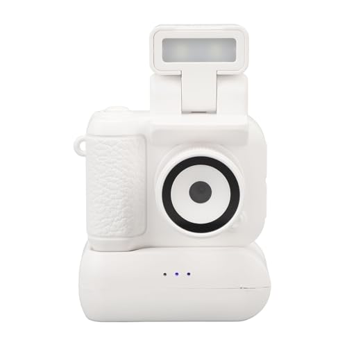 1080P HD Kleine DV Kamera, 1,44 Zoll Farbbildschirm MiniVideorecorder mit Flip Taschenlampe, Unterstützt OTG, Daumenkamera DVR Camcorder für Videoaufzeichnung (White) von Sxhlseller