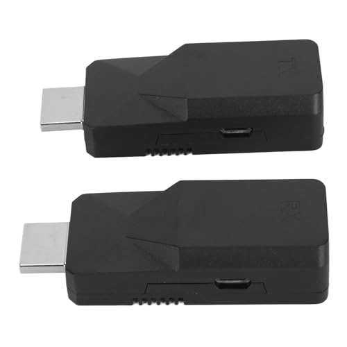 Sxhlseller 1080P HDMI-Verlängerungskabel, RJ45-zu-HDMI-Ethernet-Extender mit Bis zu 60 M Entfernung, Sender und Empfänger, Einfache Verbindung Zur Überwachung des Computers von Sxhlseller