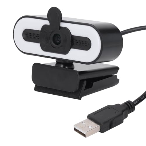 Sxhlseller 1080P Webcam mit Mikrofon, USB HD Computer Webkamera mit Einstellbarer Beleuchtung, Weitwinkelobjektiv, Plug and Play, für Konferenzen Sxhlseller 1080P Webcam mit Mikrofon, USB HD Computer Webkamera mit Einstellbarer Beleuchtung, Weitwinkelobjektiv, Plug and Play, für Konferenzen von Sxhlseller