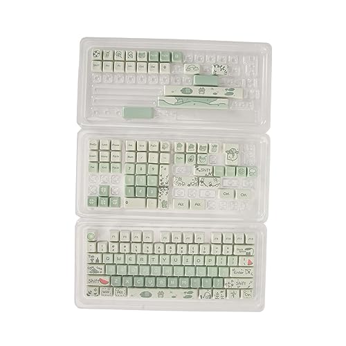 Sxhlseller 148 Tasten PBT-Tastatur-Tastenkappen, DIY-Farbsublimations-Tastenkappen-Set, Mechanische Tastatur, Individuelle Tastenkappen für 61, 64, 68, 75, 82, 84, 87, 104, 108 von Sxhlseller