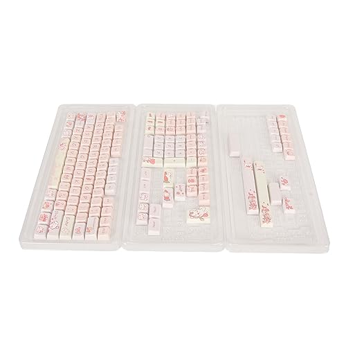 Sxhlseller 148 Tasten PBT-Tastatur-Tastenkappen, DIY-Farbsublimations-Tastenkappen-Set, Mechanische Tastatur, Individuelle Tastenkappen für 61, 64, 68, 75, 82, 84, 87, 104, 108 von Sxhlseller