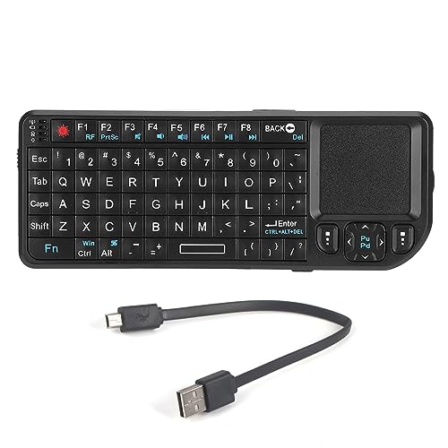 Sxhlseller 3-in-1 Kabellose Tastatur mit Touchpad-Maus und Laserstift, Hintergrundbeleuchtete -Tastatur für, Mac,TV Box von Sxhlseller