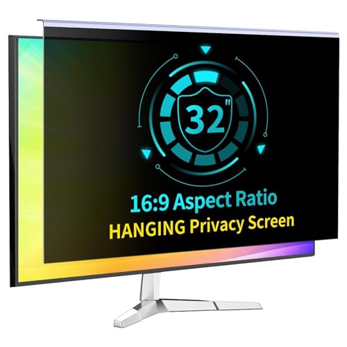 Sxhlseller 32-Zoll-Computerschutzfolie, Anti-Blaulicht-Sichtschutzfilter für Hängende Computerdisplays mit Einem Seitenverhältnis von 16:9, UV- und Blaulichtreduzierung, Kratzfester Sxhlseller 32-Zoll-Computerschutzfolie, Anti-Blaulicht-Sichtschutzfilter für Hängende Computerdisplays mit Einem Seitenverhältnis von 16:9, UV- und Blaulichtreduzierung, Kratzfester von Sxhlseller