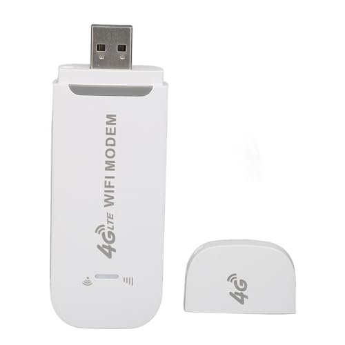 Sxhlseller 4G LTE USB WLAN Modem, 150 Mbit/s Mobiler Hochgeschwindigkeits WLAN Taschenrouter für Win für Android für IOS, Unterstützt 8 Benutzer, Tragbarer Drahtloser Netzwerk Hotspot für von Sxhlseller