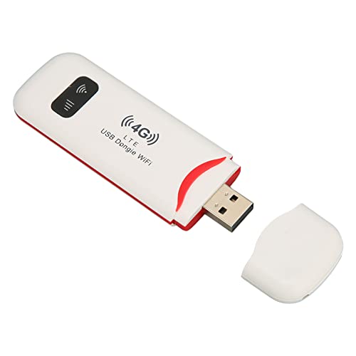 4G LTE USB-WiFi-Modem-Dongle, Tragbarer Drahtloser Hotspot-Router mit SIM-Kartens Teck Platz, Unterstützung für 10 Benutzer, Hochgeschwindigkeits-Stall, Plug-and-Play von Sxhlseller