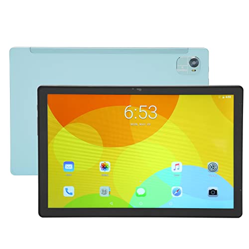 Sxhlseller 5G WiFi 2 in 1 Tablet für Android 11.0, 10,1 Zoll 1920 X 1200 IPS 4G Anruf Tablet mit Tastatur Maus, 12 GB RAM 256 GB ROM, Octa Core PC Tablet mit 12 MP 24 MP Kameras für den (Grün) von Sxhlseller