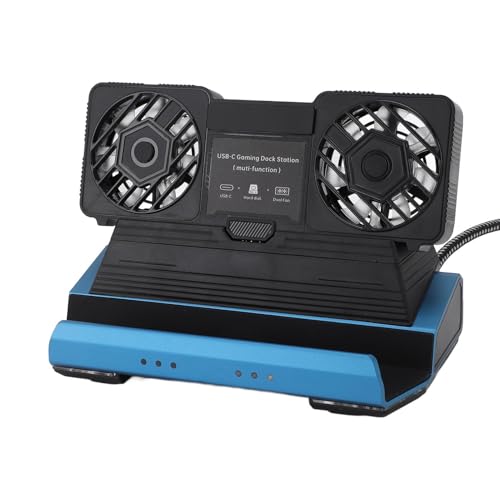 Sxhlseller 9 in 1 Dockingstation für Dampfdeck, für ROG Ally X, für Legion Go, RGB USB C HD Multimedia Interface 4K@60Hz Gigabit Ethernet Gaming Console Dock mit Dual -Cooling -Lüfter Sxhlseller 9 in 1 Dockingstation für Dampfdeck, für ROG Ally X, für Legion Go, RGB USB C HD Multimedia Interface 4K@60Hz Gigabit Ethernet Gaming Console Dock mit Dual -Cooling -Lüfter von Sxhlseller