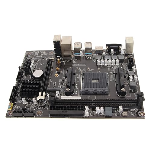 Sxhlseller A520 M ATX Motherboard, Unterstützung fürRyzen CPUs, Dual Channel DDR4 Speichersteckplätze, Leistungsstarkes Power Design, Integrierte Grafik, Umfangreiche Erweiterungsports von Sxhlseller