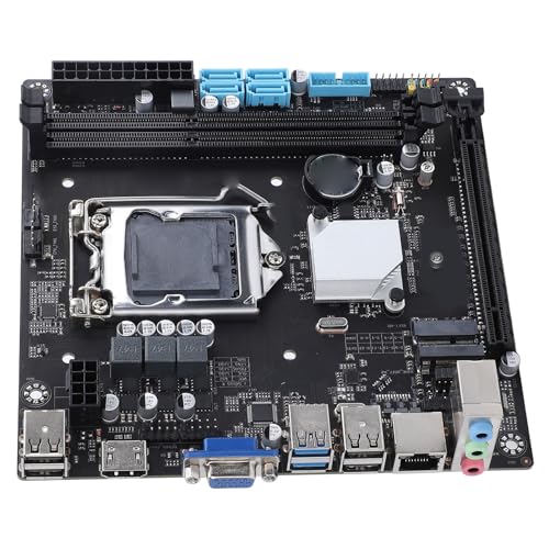 Sxhlseller B85M I LGA 1150 Motherboard, Dual DDR3 16 GB Mining Motherboard für Xeon E3 V3 Prozessor, SATA3.0 USB3.0 PCIE 3.0 X16 Computer Mainboard für Desktops von Sxhlseller