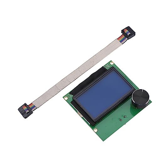 Sxhlseller Bildschirm-Controller-Modul Langlebiger LCD-Bildschirm-Ersatz durch 2-Kabel-LCD-Smart-Bildschirm-Controller-Kit-Zubehör für CR-10S 3D-Drucker von Sxhlseller