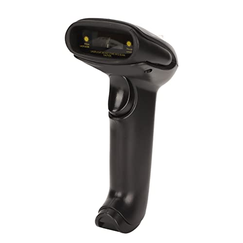 Sxhlseller Bluetooth-Barcode-Scanner, Tragbarer 1D-Barcode-Scanner, Drahtloser Automatischer 1D-Barcode-Leser mit 2,4-G-Empfänger für die Lagerlogistik von Sxhlseller