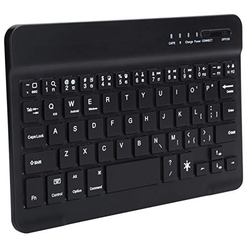 Sxhlseller Bluetooth-Tastatur, Universelle Tragbare Drahtlose Tastatur Bunte, Beleuchtete, Aufladbare, Ultradünne USB-Tastatur für IOS, Android und Windows Tablet PC von Sxhlseller