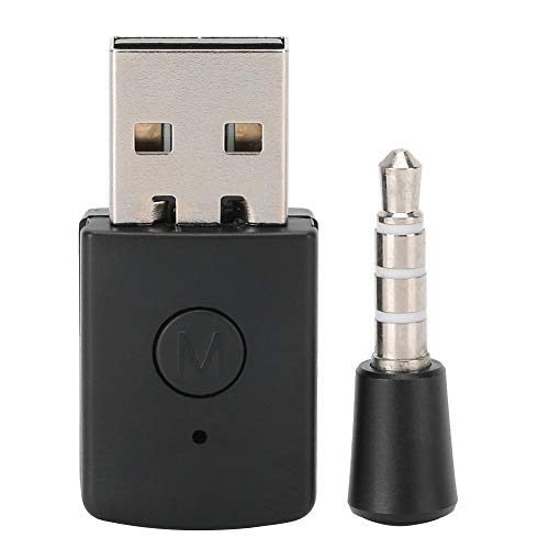 Sxhlseller Bluetooth-USB-Dongle-Adapter, Drahtloser -Kopfhörer-Mikrofon-Bluetooth-Adapter, Bluetooth-USB-Dongle-Empfänger-Adapter Bluetooth-Sender Kompatibel mit PS4 von Sxhlseller