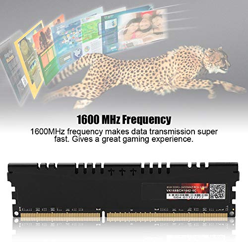 Sxhlseller DDR3 Speicher RAM - DDR3 8 GB 1600 MHz RAM für Verschiedene Desktop-Computer Plug & Play Anti-Interferenz Statikfreier DDR3-Speicher-RAM von Sxhlseller