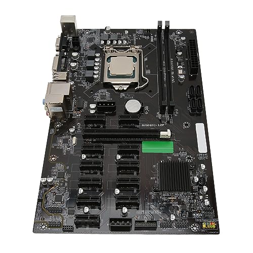 Sxhlseller DDR4-Motherboard, G3930-CPU 8G DDR4 B250B-Motherboard-Set, Multi-Grafik-Unterstützung, USB-Anschluss, Gaming-PC-Motherboard, VGA-DVI von Sxhlseller