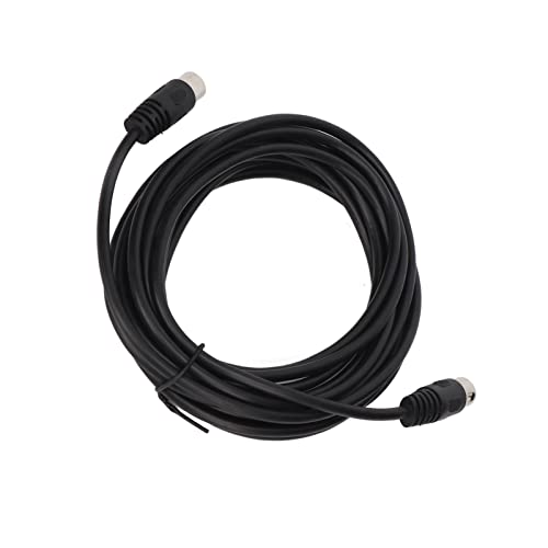 Sxhlseller DIN-8-Pin-Stecker auf DIN-8-Pin-Stecker-Kabel, 16,4 Fuß Stereo-Stecker-Klinken-Stereo-Audiokabel, Sound-Adapterkabel für Sicherheitsüberwachung, Automobil, Computer, TV von Sxhlseller
