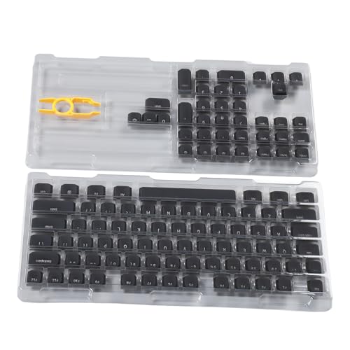Sxhlseller DIY-Tastenkappen-Set für Mechanische Tastaturen, 113 Tasten, Individuelles PBT-Tastenkappen-Set, Universelle Kompatibilität für Computertastatur mit 61, 64, 68, 72, 82, 84, 87, von Sxhlseller
