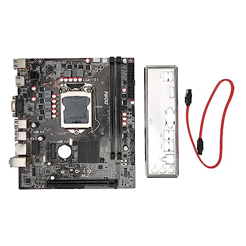 Sxhlseller Desktop-Computer-Motherboard, DDR4 SO DIMM LGA1155 PC-Hauptplatine, Unterstützt M.2 NVME NGF Dual Mode, 32 GB/s SATA3.0 PC-Motherboard von Sxhlseller