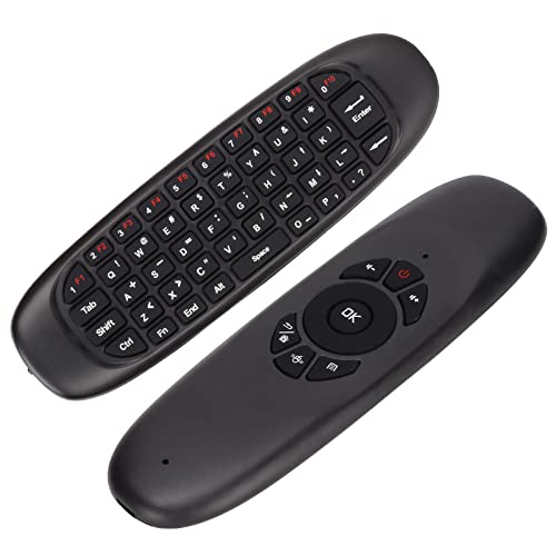 Sxhlseller Fernbedienungsmaus Air Mouse Remote Multifunktions-2,4-GHz-Wireless-USB-Empfänger Plug-and-Play-Empfindliche Genaue Steuerung PC-Fernbedienung für PC-TV von Sxhlseller