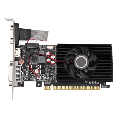Sxhlseller GT 740 Graphics Card 4GB DDR3 128 Bit PCI Express 3.0 X8 GPU mit VGA DVI High Definition Multimedia Interface Ports Silent Cooling Lüfter für Desktop PC Sxhlseller GT 740 Graphics Card 4GB DDR3 128 Bit PCI Express 3.0 X8 GPU mit VGA DVI High Definition Multimedia Interface Ports Silent Cooling Lüfter für Desktop PC von Sxhlseller