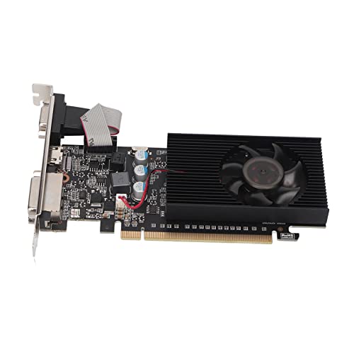 Sxhlseller GT610-Grafikkarte, 2 GB DDR3 64 Bit 810 MHz 1000 MHz Frequenz 2560 X 1600 Auflösung PCI Express X16 Desktop-PC-Grafikkarte Unterstützt DirectX11 von Sxhlseller