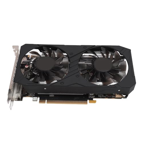 Sxhlseller GTX960 Desktop Grafikkarte, 4 GB GDDR5 128 Bit Gaming Grafikkarte mit Zwei Lüftern, 6 Pin PCI Express 3.0 X16 Computer Grafikkarte für PC von Sxhlseller